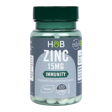 HOLLAND & BARRETT ZINC 15MG