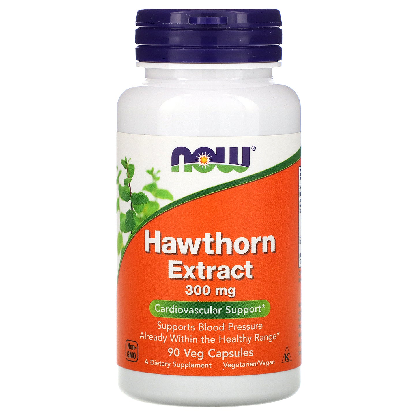 NOW FOODS HAWTHORN EXTRACT 300MG, 90 CAPSULES