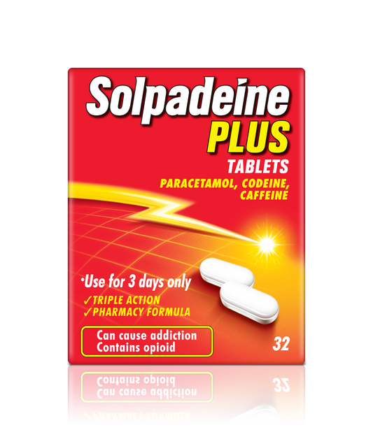 SOLPADEINE PLUS TABLETS 32s