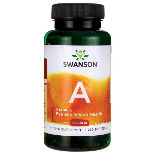 SWANSON VITAMIN A, 250 SOFTGELS