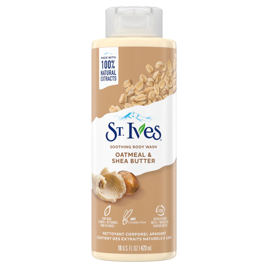 ST. IVES SOOTHING BODY WASH OATMEAL & SHEA BUTTER