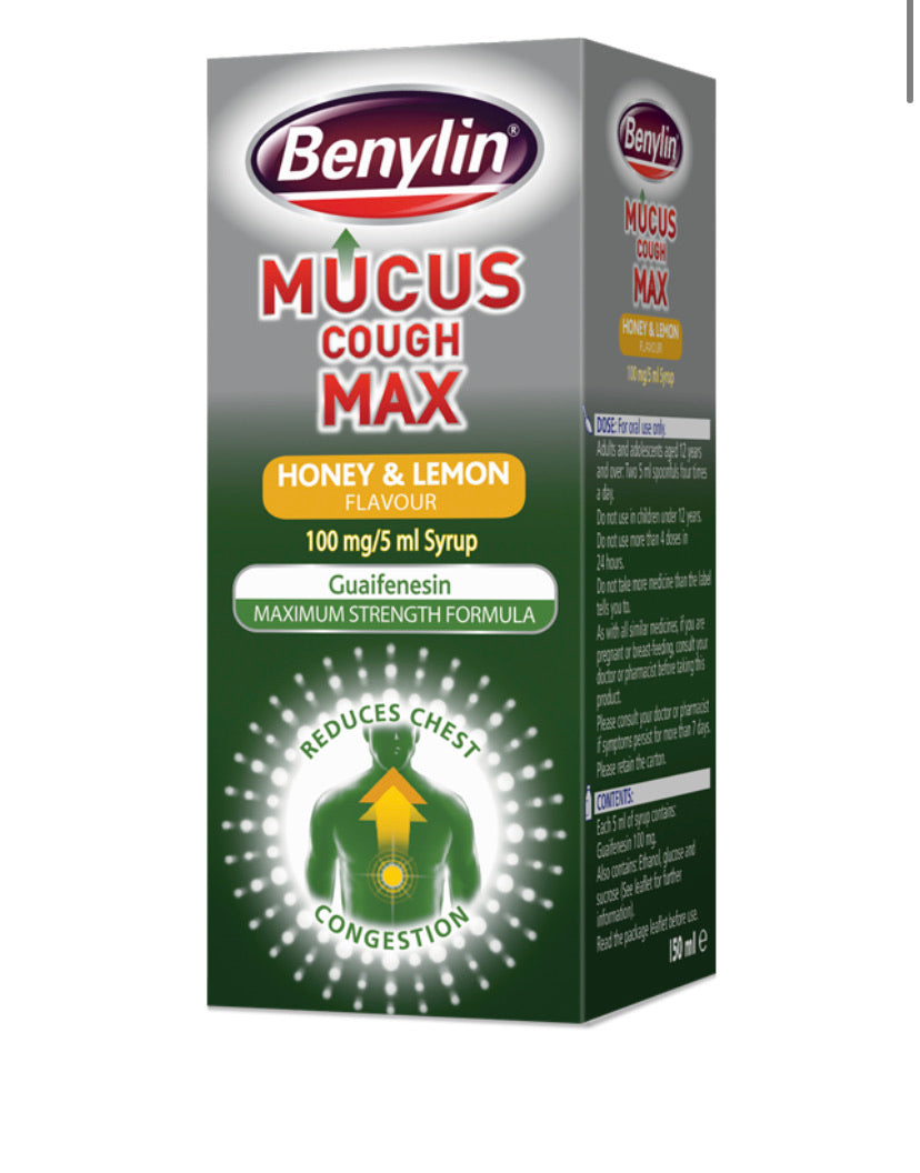 BENYLIN MUCUS COUGH MAX - E-Pharmacy Ghana