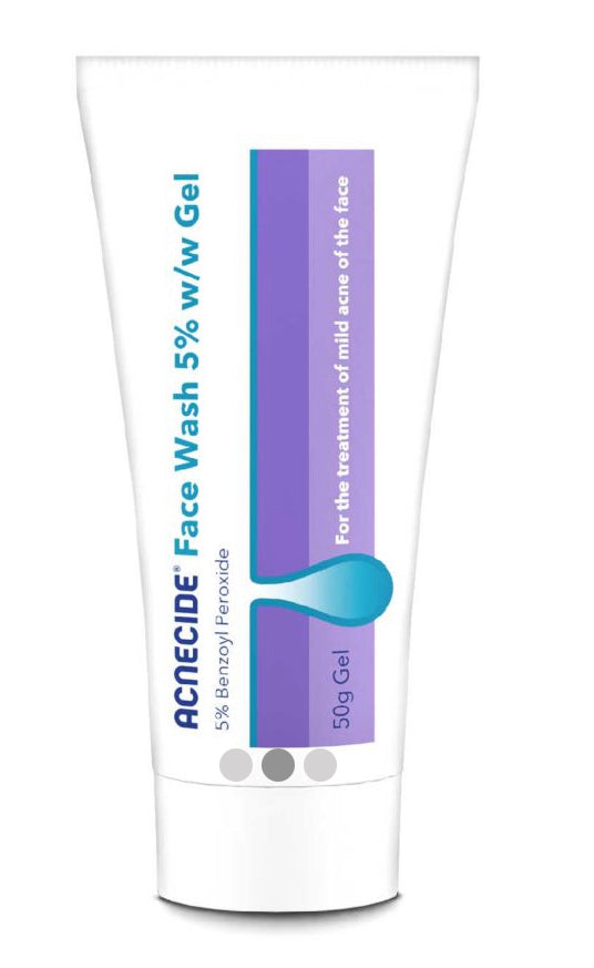 ACNECIDE FACE WASH 5% W/W GEL