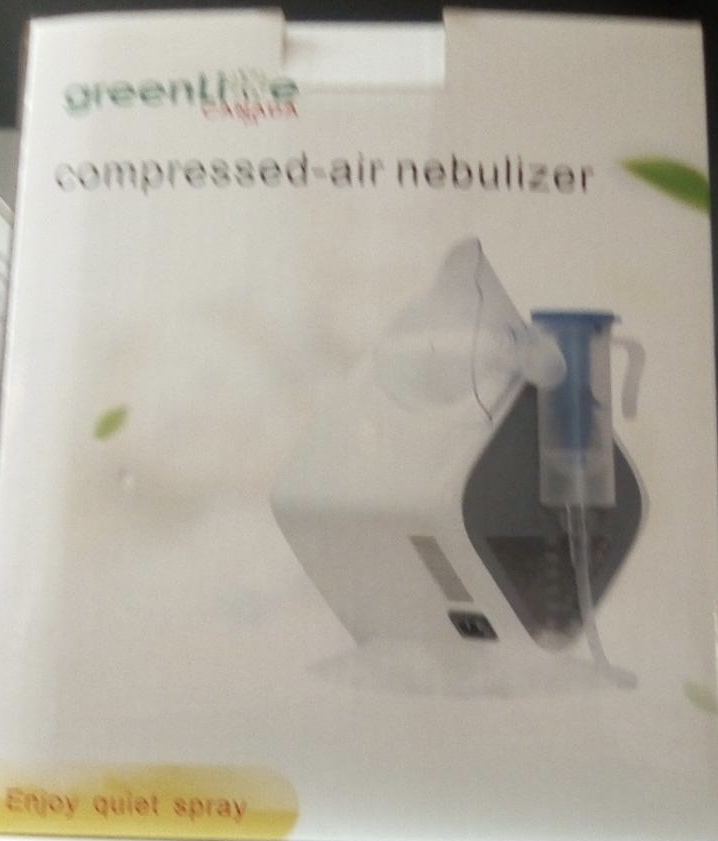 GREENLIFE COMPRESSED AIR NEBULIZER