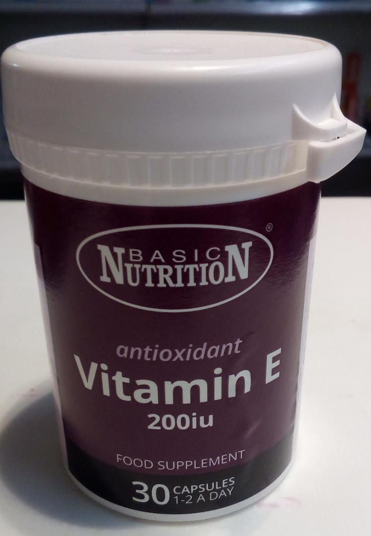 BASIC NUTRITION VITAMIN E 200IU