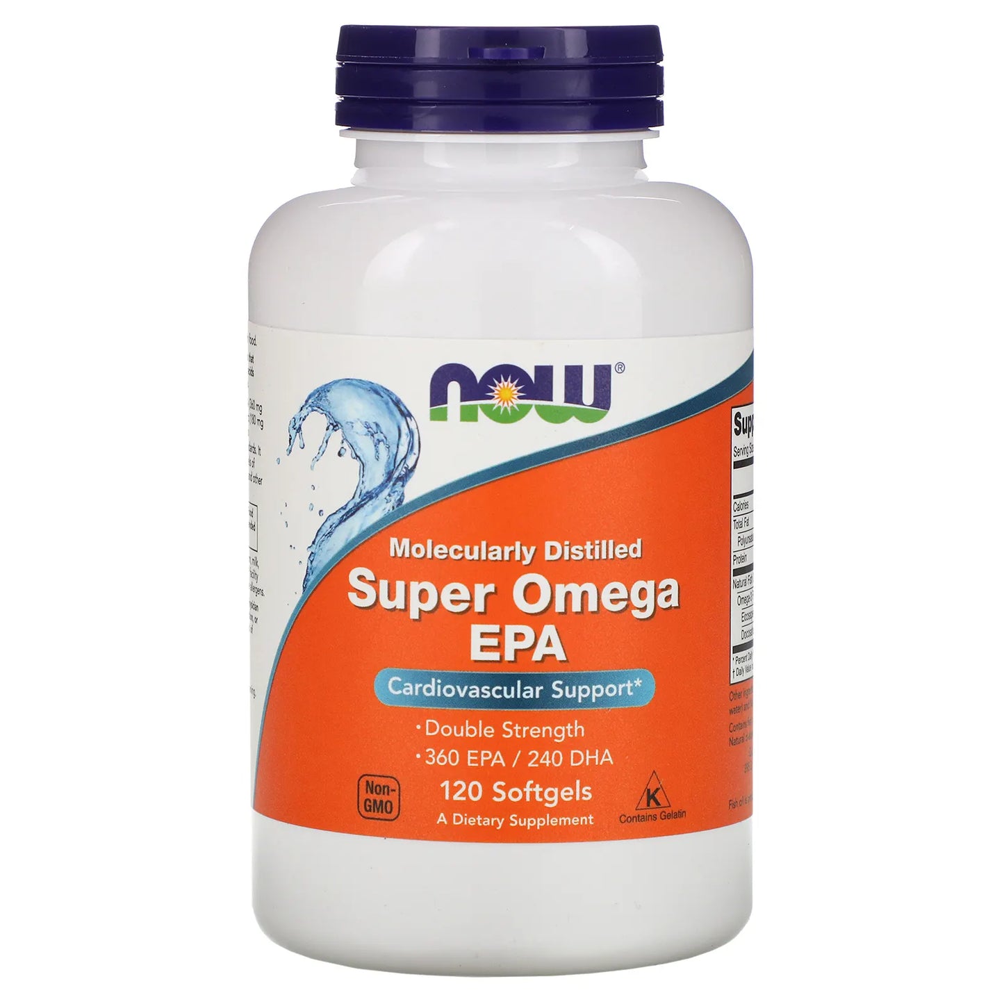 NOW SUPER OMEGA EPA, 120 SOFTGELS