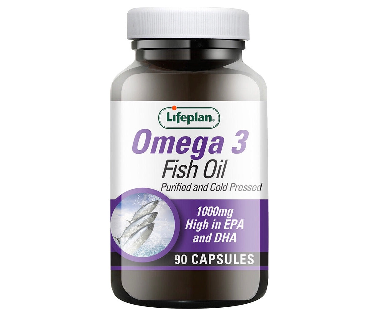 LIFEPLAN OMEGA-3 FISH OIL, 90 CAPSULES