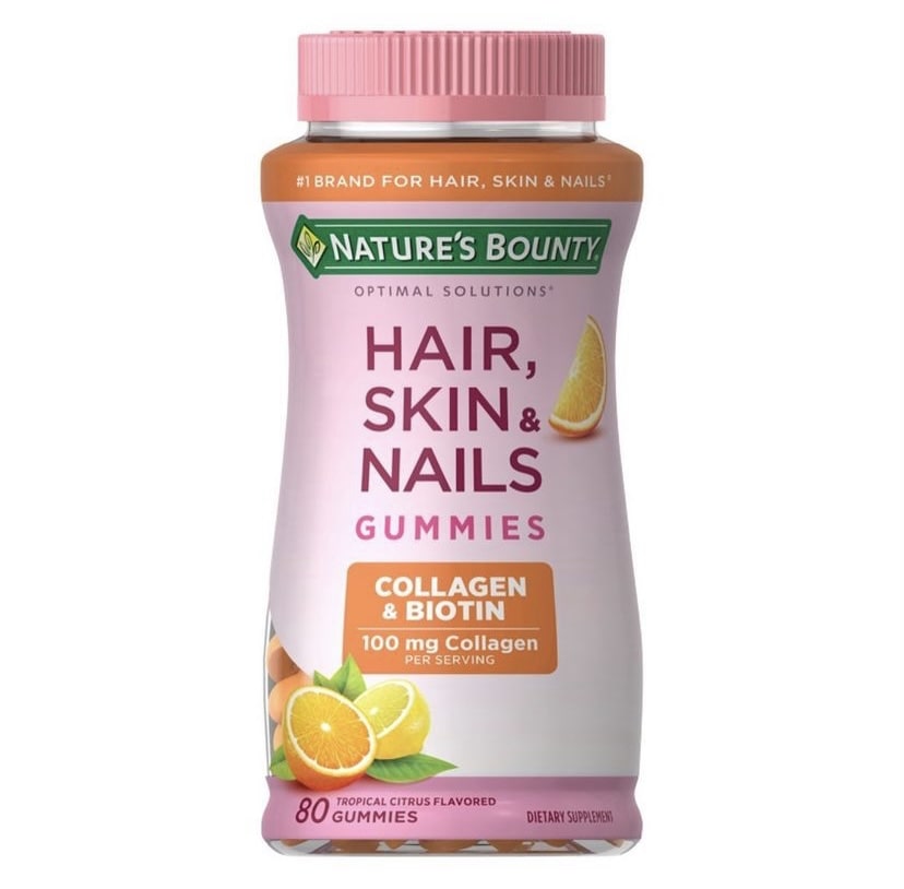 NATURE’S BOUNTY HAIR, SKIN & NAILS WITH COLLAGEN & BIOTIN GUMMIES