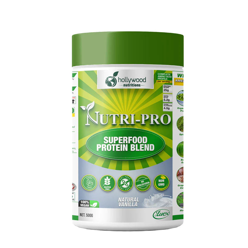 HOLLYWOOD NUTRITIONS NUTRI-PRO SUPERFOOD PROTEIN BLEND