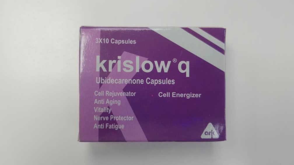 KRISLOW Q UBIDECARENONE CAPSULES - E-Pharmacy Ghana