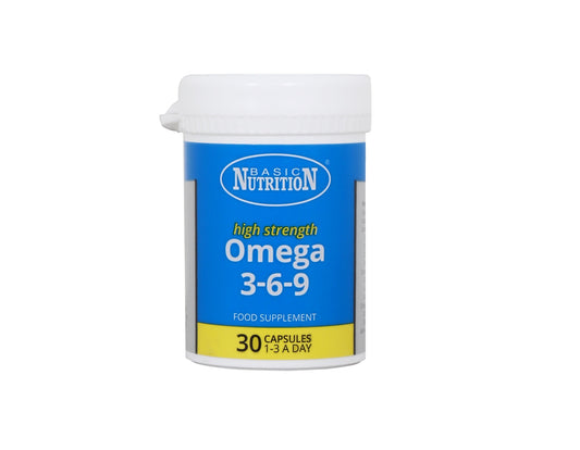 BASIC NUTRITION HIGH STRENGTH OMEGA 3-6-9