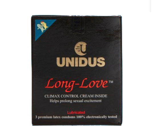 UNIDUS LONG-LOVE DELAY CONDOMS - E-Pharmacy Ghana