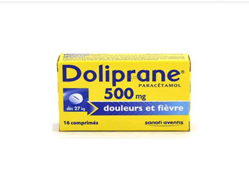 DOLIPRANE 500MG TABLET - E-Pharmacy Ghana