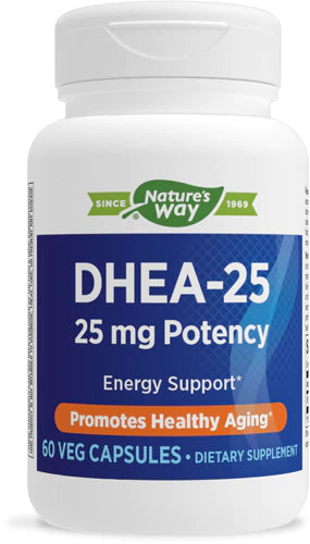 NATURE’S WAY DHEA-25, 25MG POTENCY