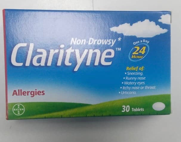 CLARITYNE ALLERGIES - 30 TABLETS - E-Pharmacy Ghana