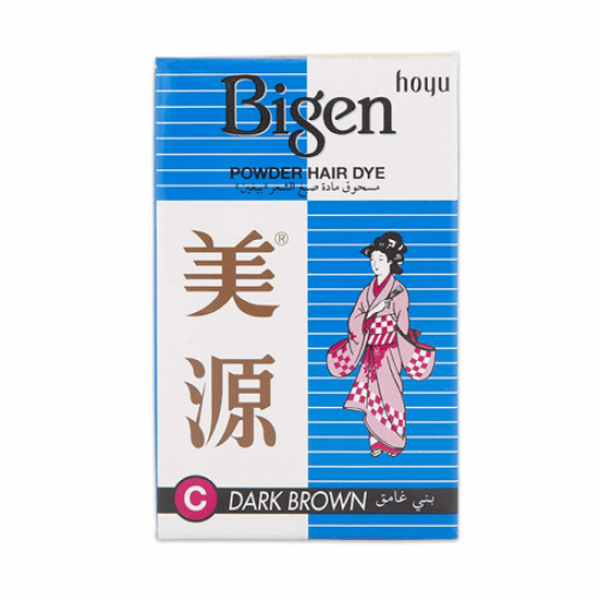 BIGEN POWDER HAIR DYE DARK BROWN