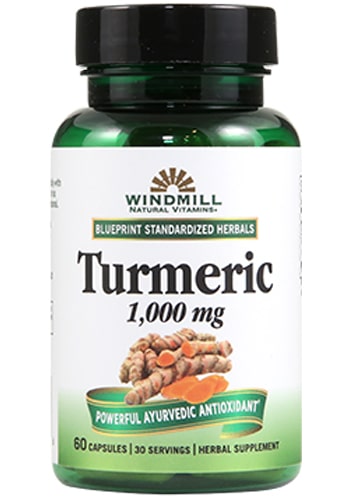 WINDMILL TURMERIC 1,000MG, 60 CAPSULES