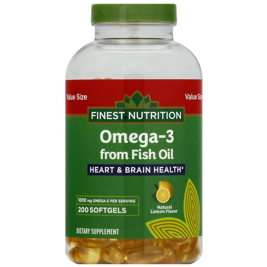 FINEST NUTRITION OMEGA-3 FROM FISH OIL