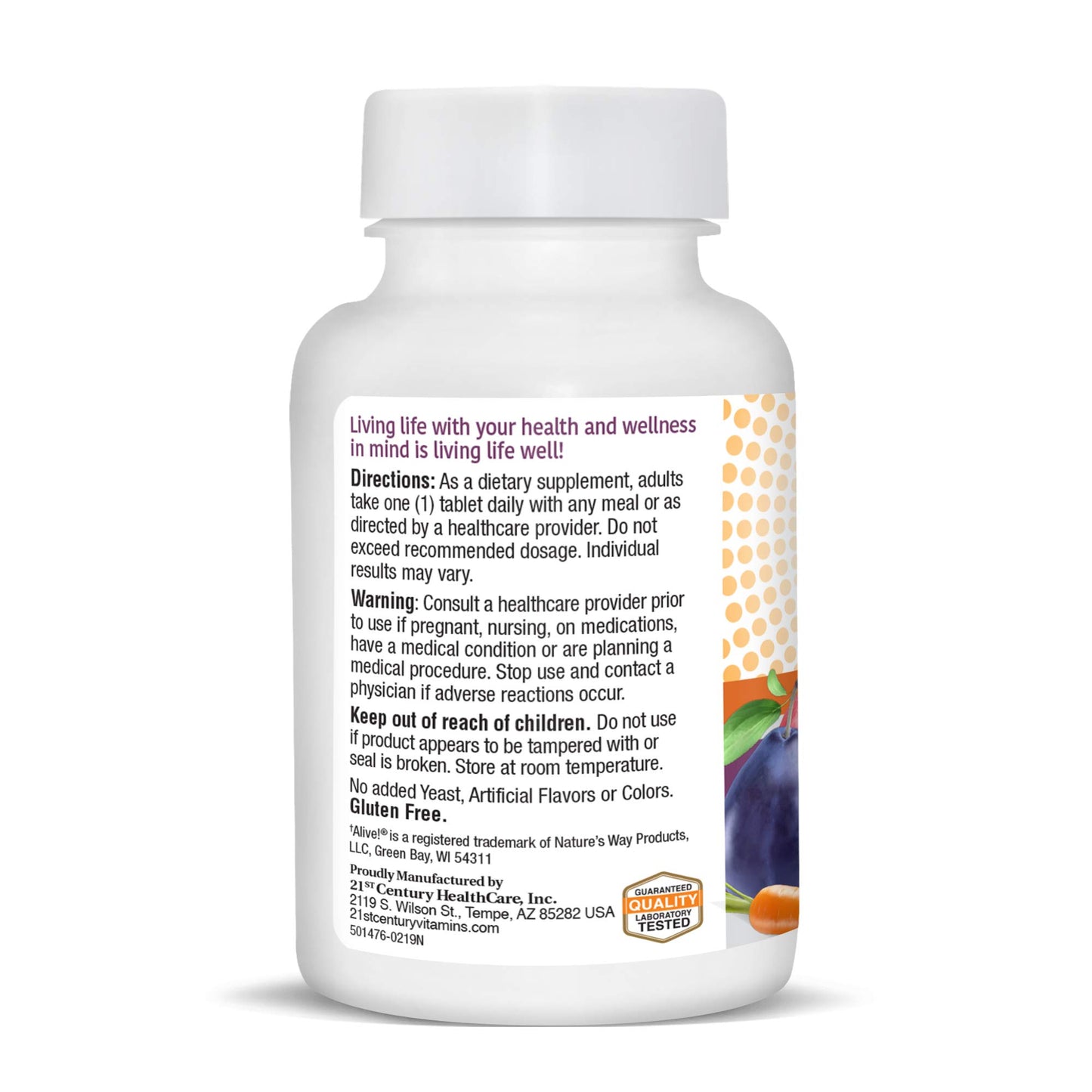 21ST CENTURY WELLIFY WOMEN’S 50+, 65 TABLETS