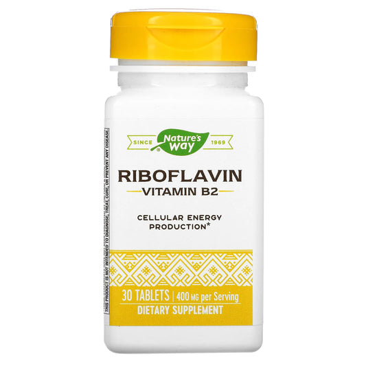 NATURE’S WAY RIBOFLAVIN VITAMIN B2