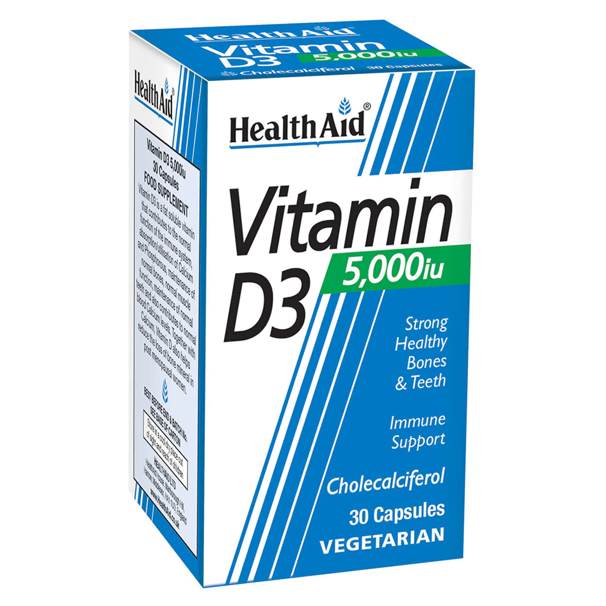 HEALTHAID VITAMIN D3 5,000iu