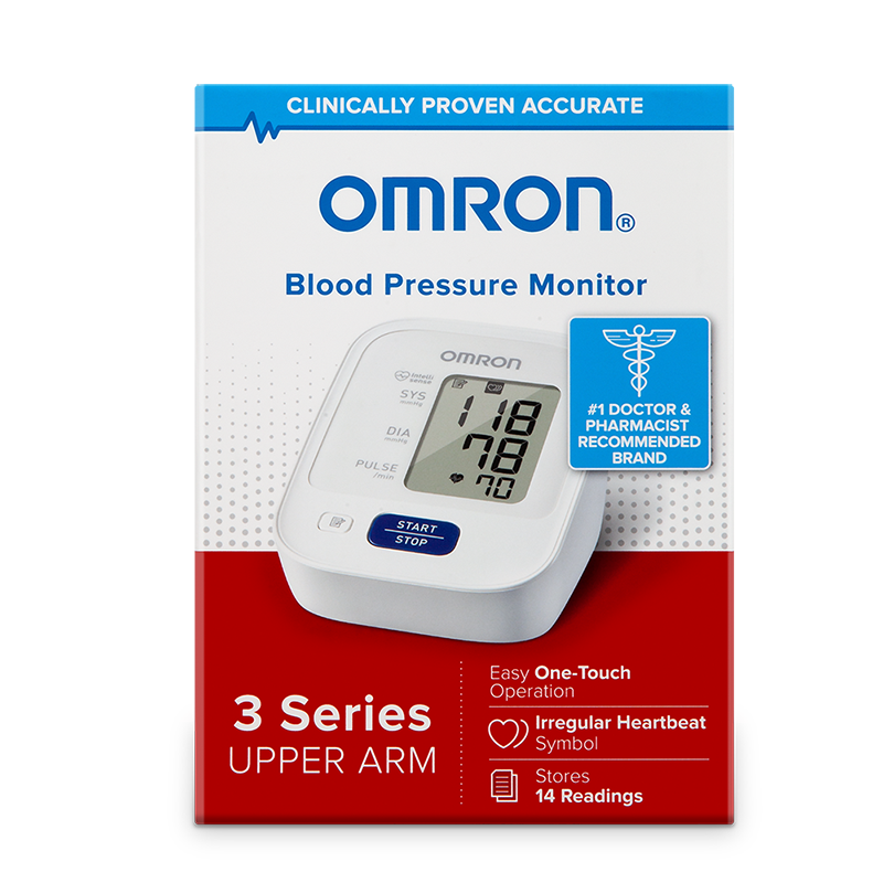 OMRON BLOOD PRESSURE MONITOR 3 SERIES ARM