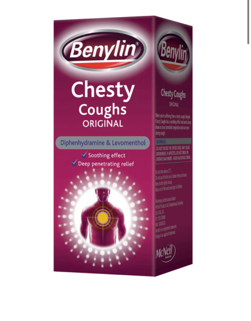 BENYLIN CHESTY COUGHS ORIGINAL – Health Online