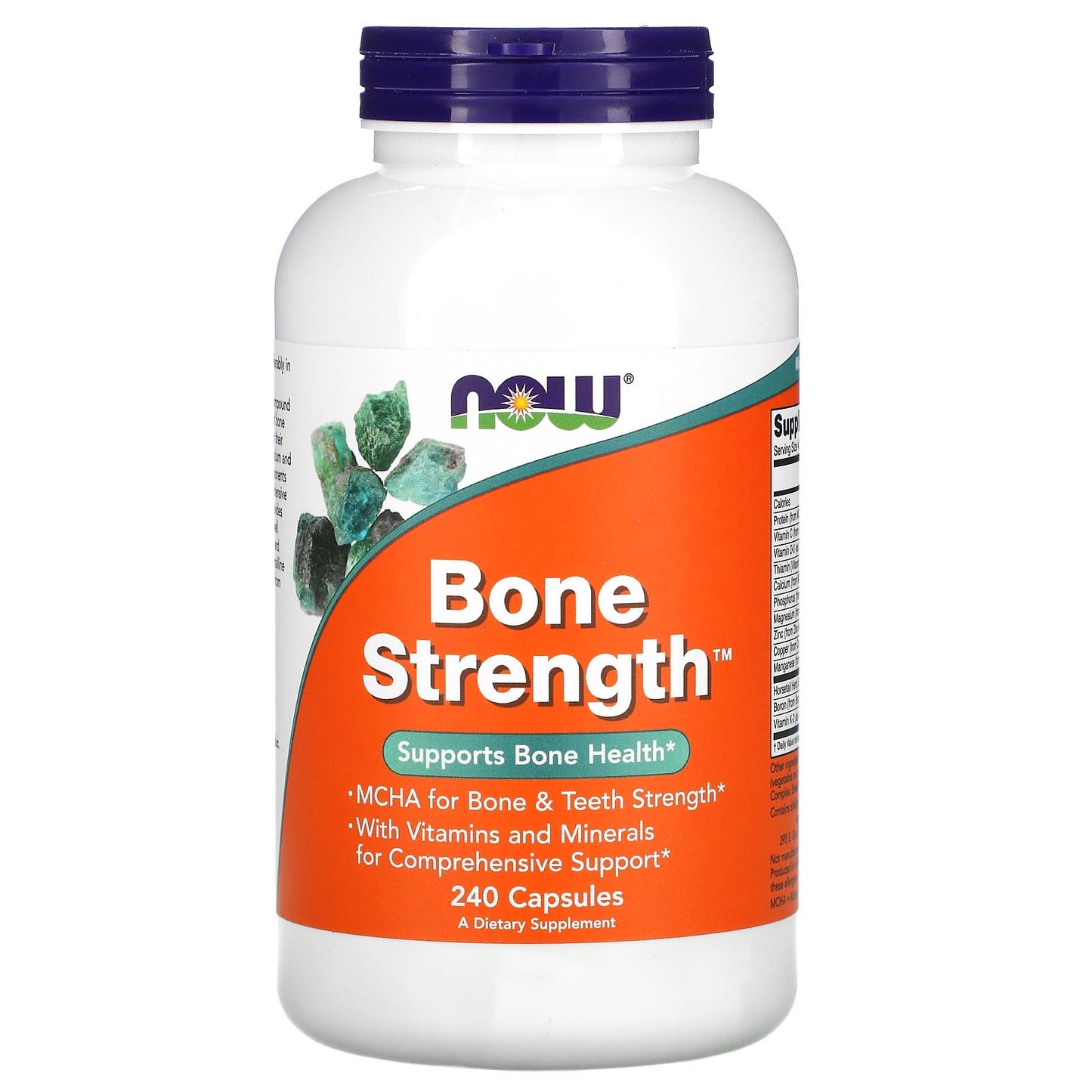 NOW BONE STRENGTH, 240 CAPSULES