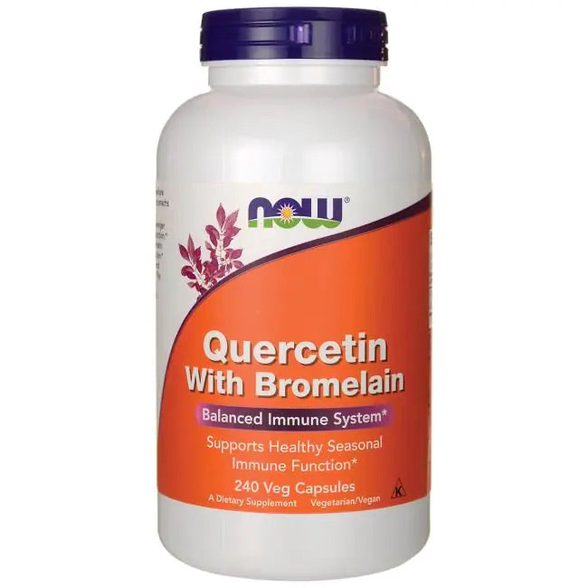 NOW FOODS QUERCETIN WITH BROMELAIN