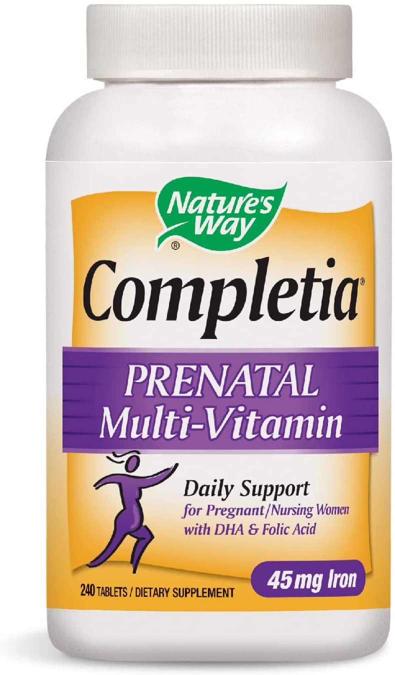 NATURE’S WAY COMPLETIA PRENATAL MULTI-VITAMIN DAILY SUPPORT