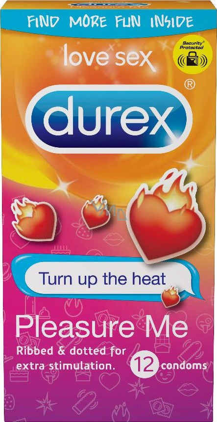 DUREX PLEASURE ME 12 CONDOMS - E-Pharmacy Ghana