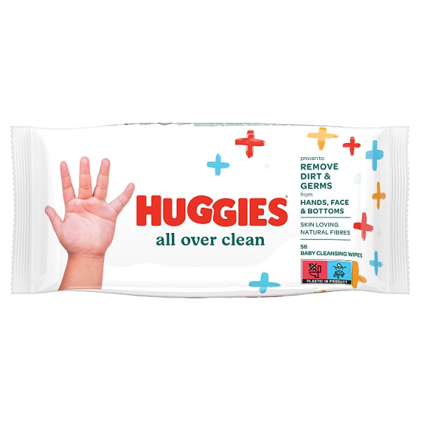 HUGGIES ALL OVER CLEAN WIPES (56 PIECE)