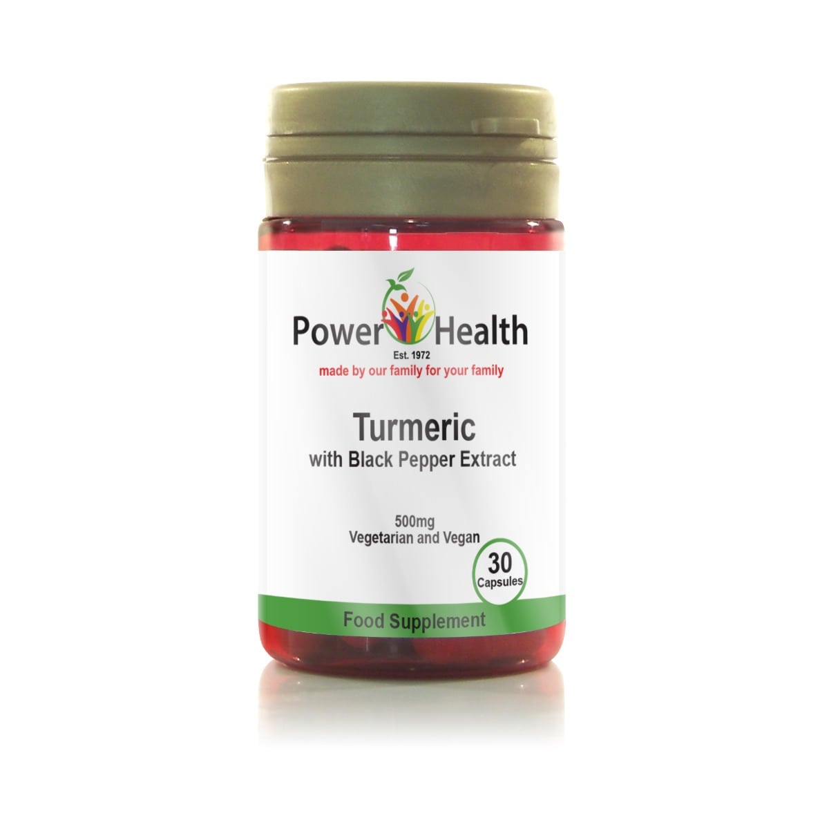 POWER HEALTH TURMERIC WITH BLACK PEPPER EXTRACT, 90 CAPSULES