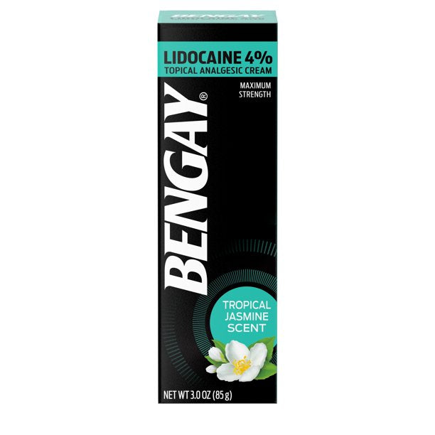 BENGAY LIDOCAINE 4% TOPICAL ANALGESIC CREAM