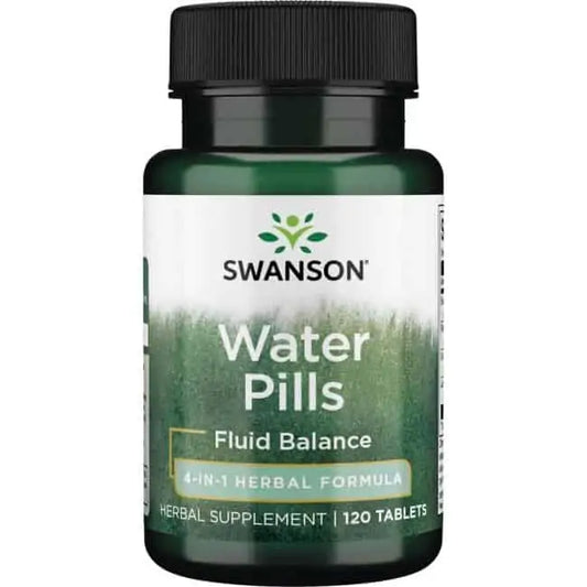 SWANSON WATER PILLS, 120 TABLETS