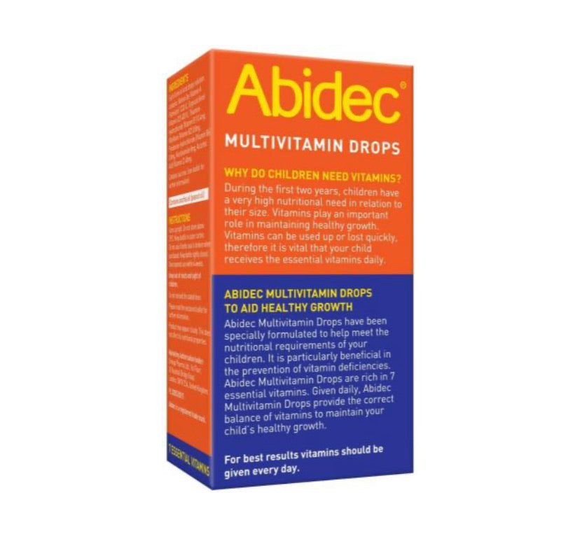 ABIDEC MULTIVITAMIN DROP 25ML - E-Pharmacy Ghana