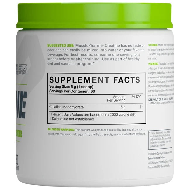 MUSCLE PHARM ESSENTIALS CREATINE - E-Pharmacy Ghana