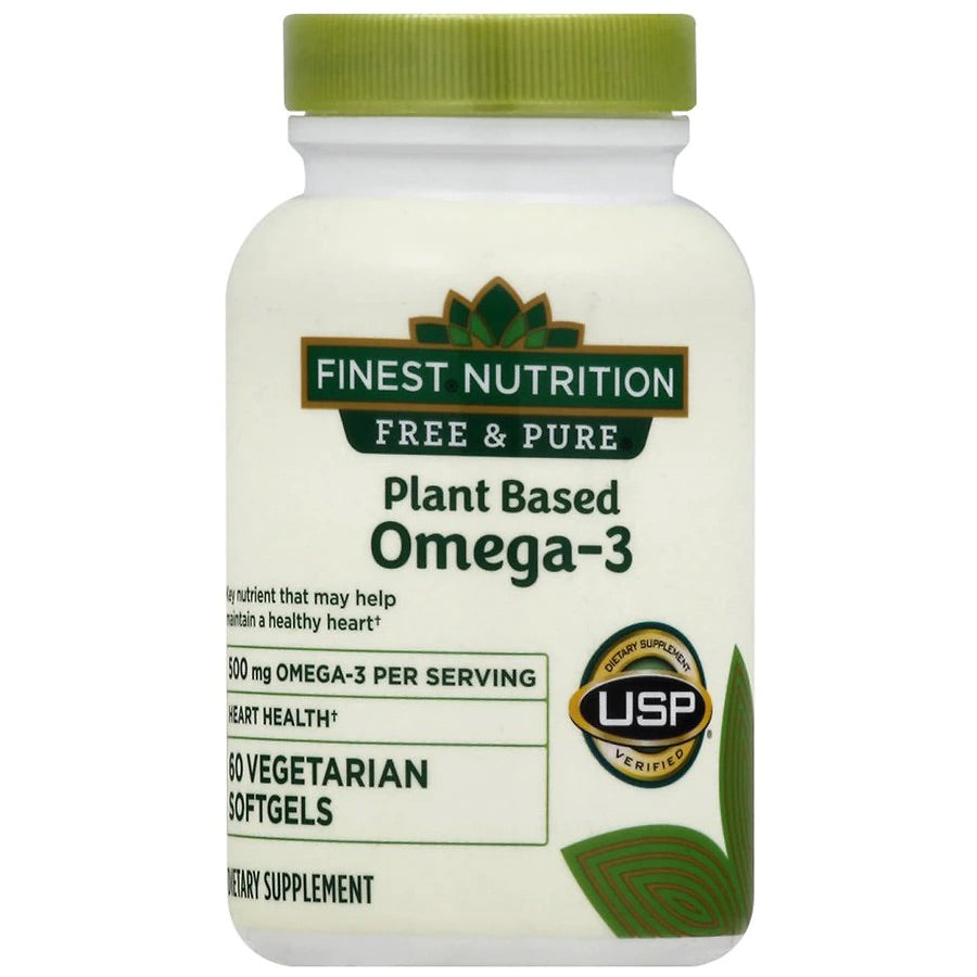 FINEST NUTRITION PLANT BASED OMEGA-3