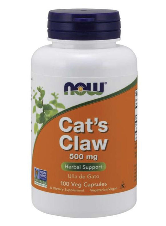 NOW CAT’S CLAW 500MG 250 CAPSULES - E-Pharmacy Ghana