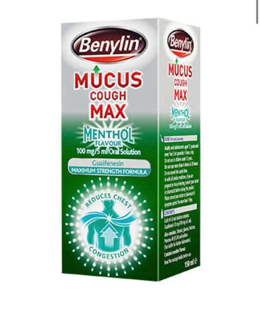 BENYLIN MUCUS COUGH MENTHOL - E-Pharmacy Ghana