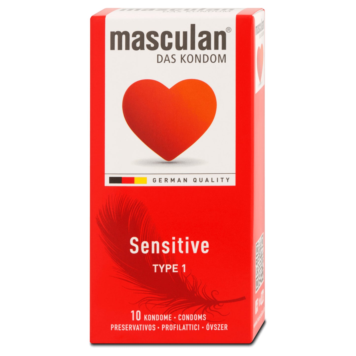 MASCULAN SENSITIVE, 10 CONDOM