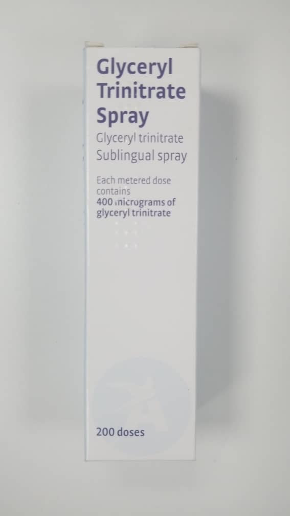 GLYCERYL TRINITRATE SPRAY 200 DOSES - E-Pharmacy Ghana