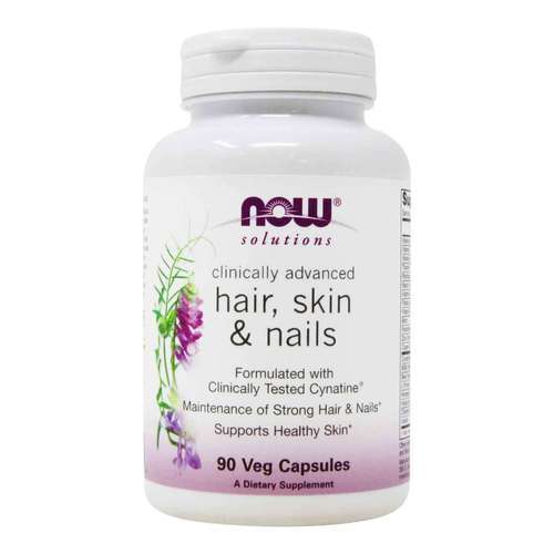 NOW HAIR, SKIN & NAILS, 90 CAPSULES