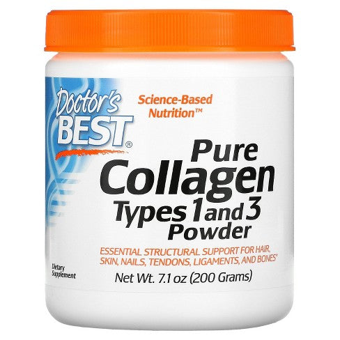 DOCTOR’S BEST PURE COLLAGEN TYPES 1 AND 3 POWDER