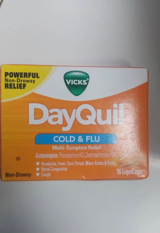 DAYQUIL COLD & FLU - E-Pharmacy Ghana