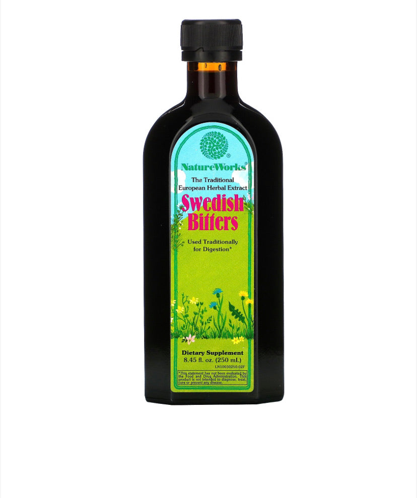 NATURE WORKS SWEDISH BITTERS (250ML) - E-Pharmacy Ghana