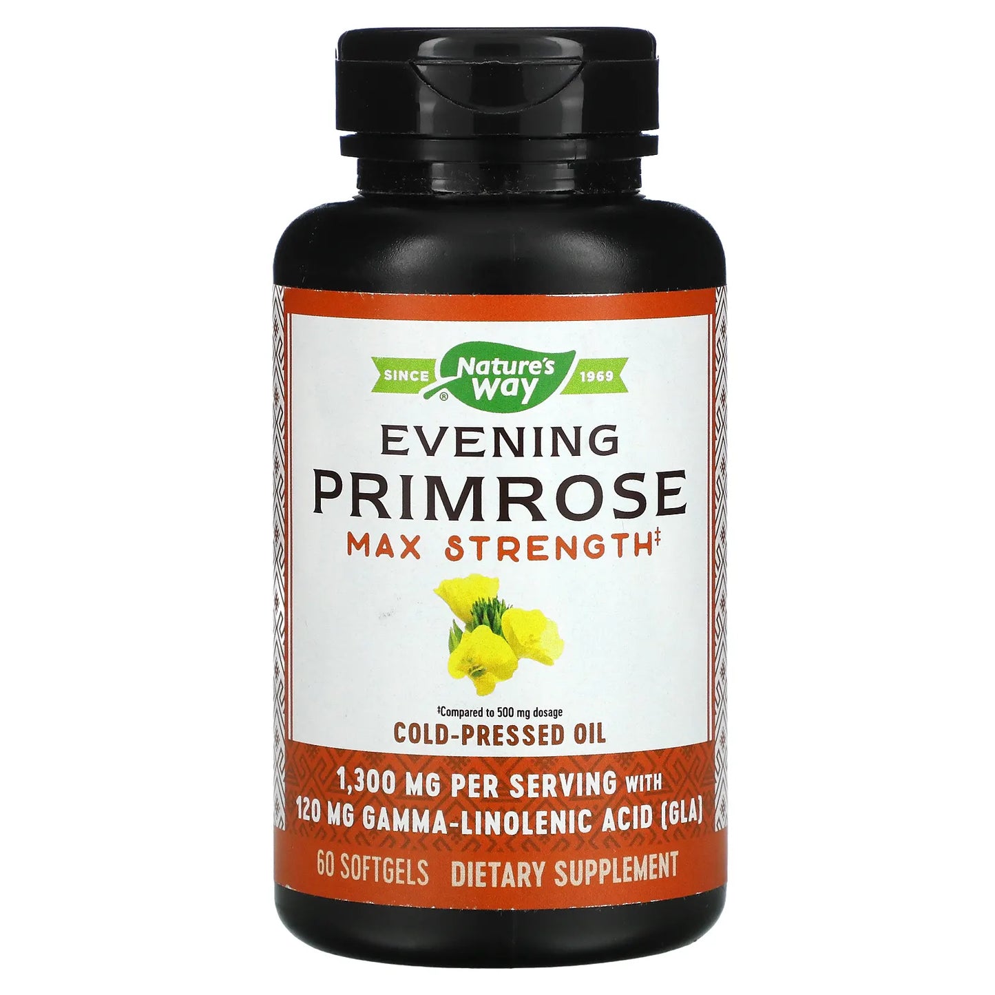 NATURE’S WAY EVENING PRIMROSE MAX STRENGTH 1300MG