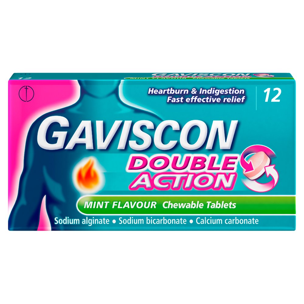GAVISCON DOUBLE ACTION TABLETS