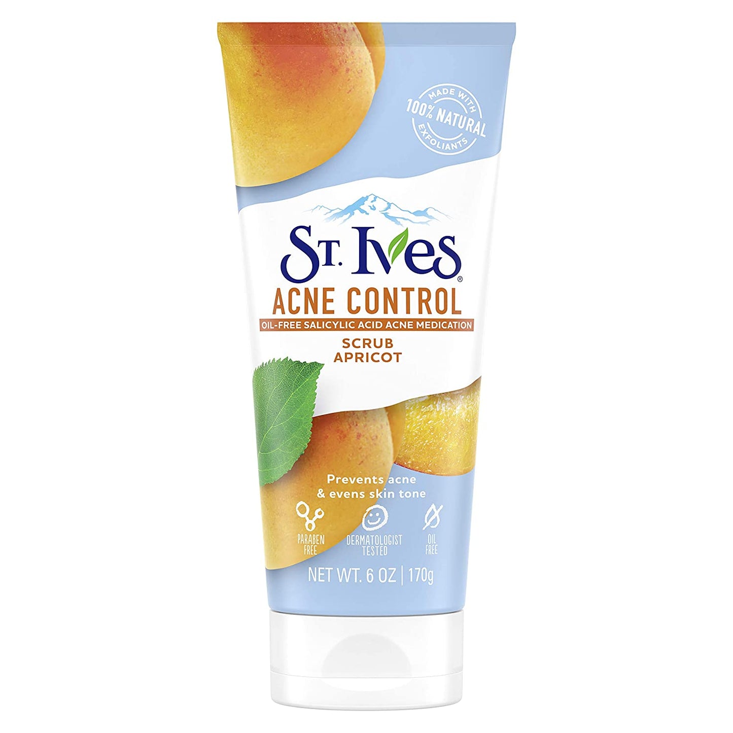 ST. IVES ACNE CONTROL APRICOT SCRUB