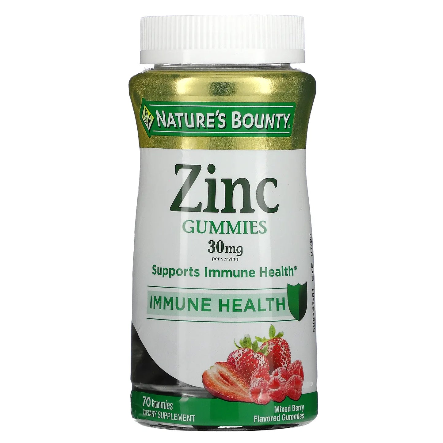 NATURE’S BOUNTY ZINC GUMMIES 30MG